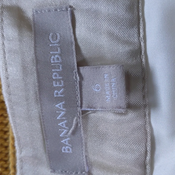 Banana Republic wool-blend fuzzy winter white pencil skirt size 6 - Picture 5 of 10